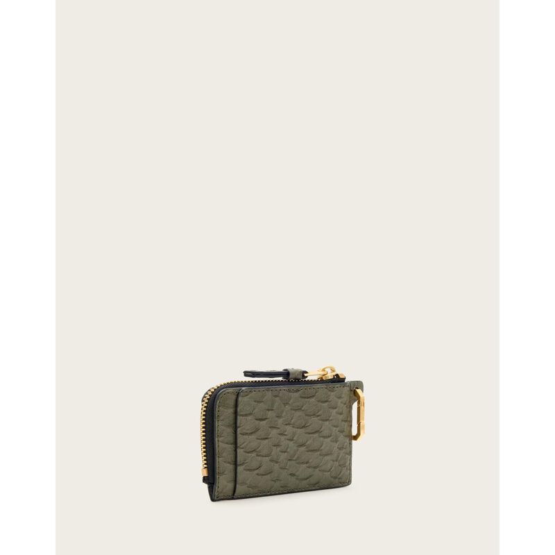 AllSaints Remy Leather Snake Wallet image number 3
